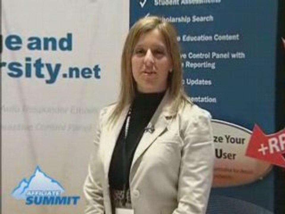 CollegeandUniversity.net at Affiliate Summit 2008 West