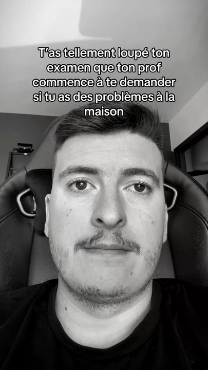 C’est triste mais je suis juste nul mdrrr #pourtoi #humour #drole #examen