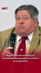 ⚽ Tras la derrota de Costa Rica ante Haití, el “Piojo” perdió la calma cuando le preguntaron por su futuro y la falta de fútbol del equipo.