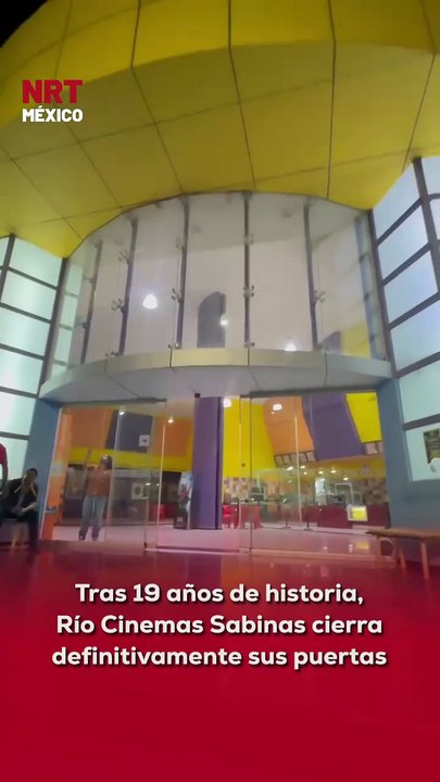 🎥 La cadena anunció el cierre del cine en #Sabinas, poniendo fin a casi dos décadas de funciones, estrenos y recuerdos para miles de familias de la región.
