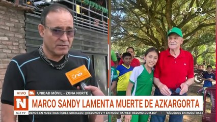 “Yo hablé con él hace poco”: Marco Sandy rompe en dolor tras la muerte del ‘profe’ Azkargorta