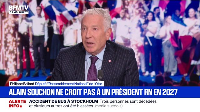 Alain Souchon ne croit pas à un président RN en 2027: pour Philippe Ballard, député (RN), le chanteur est insultant