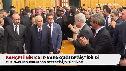 Siyasilerden Devlet Bahçeli’ye geçmiş olsun mesajları