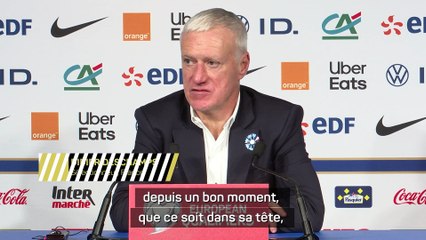 Deschamps : "Mbappé assume totalement son rôle de leader"