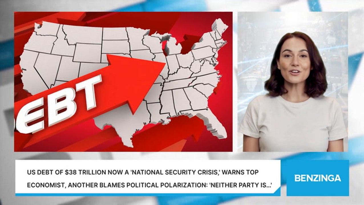 US Debt Of $38 Trillion Now A 'National Security Crisis,' Warns Top Economist, Another Blames Political Polarization: 'Neither Party Is…'