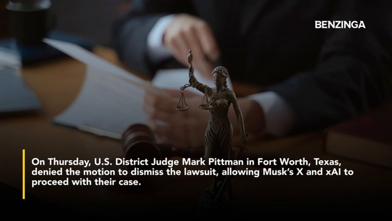 Elon Musk's X Clears First Hurdle In Lawsuit Accusing OpenAI And Apple Of AI Monopoly