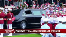 Tiba di Istana, Mobil Prabowo-Raja Yordania Disambut Riuh Teriakan Siswa