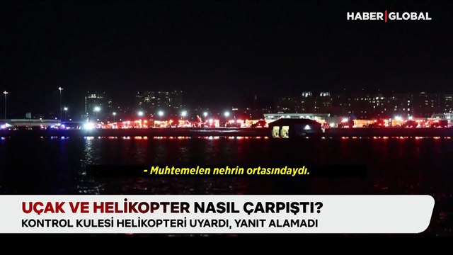 Havadaki dehşet anı kamerada! Uçak ve helikopter nasıl çarpıştı?