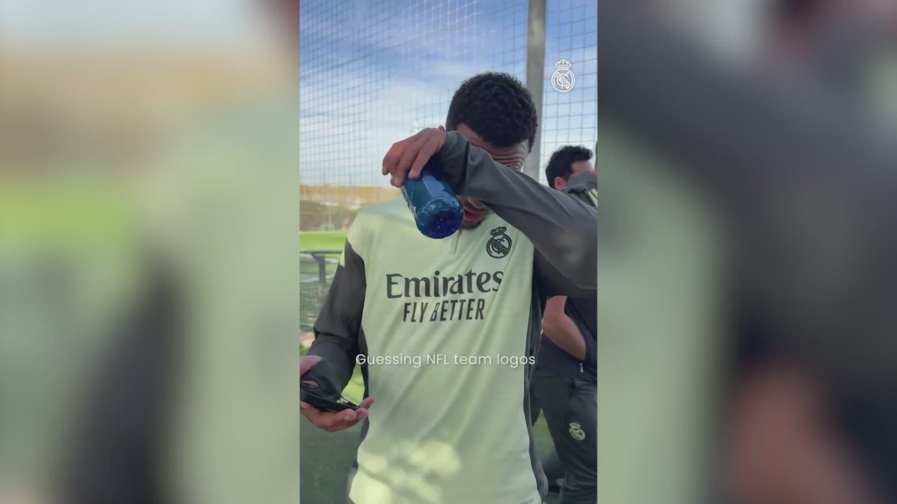 Preguntan a los jugadores del Madrid cuántos equipos de la NFL conocen: no van a adivinar el que acierta todos