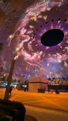 beautiful view of expo centre in Dubai