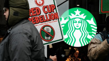 Huelga laboral en Starbucks