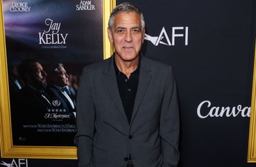 George Clooney's son dressed up as Batman for Halloween