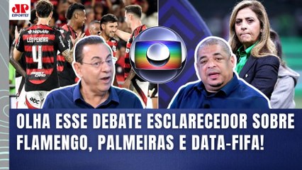 "Era a TV GLOBO que EXIGIA ISSO! Mas HOJE ACABOU! Agora..." FLAMENGO e PALMEIRAS PROVOCAM DEBATE!