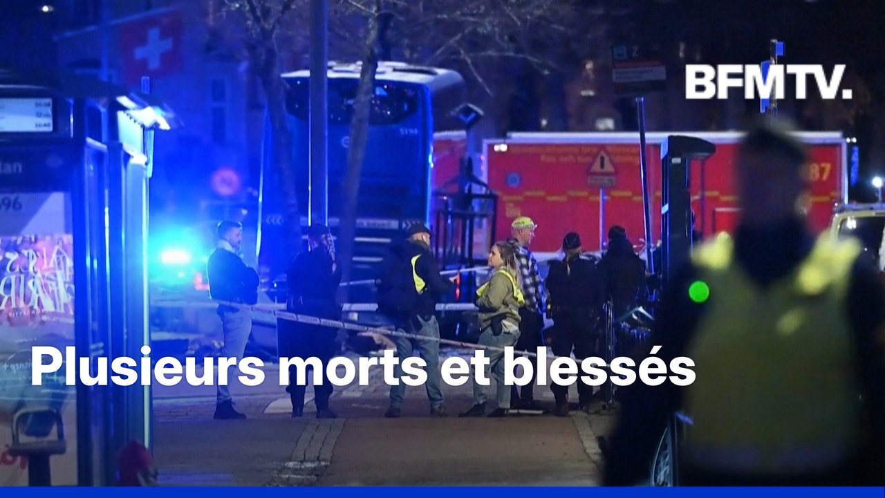 Suède: plusieurs personnes meurent percutées par un bus à Stockholm