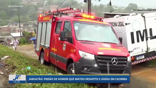 Prisão de homem que matou desafeto e jogou em cacimba