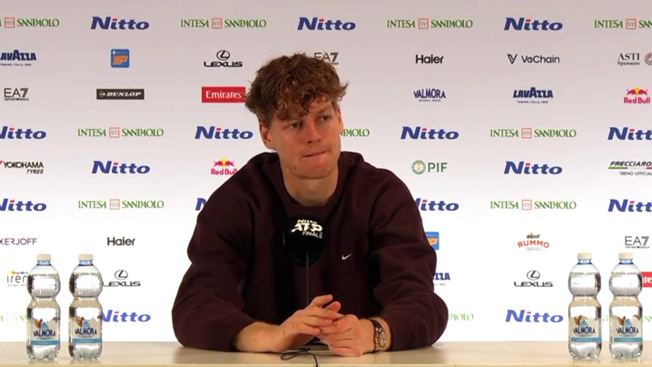 Tennis - ATP Finales Turin 2025 - Jannik Sinner : "Je mentirais si je vous disais que je suis super content que Carlos Alcaraz soit numéro 1 mondial"