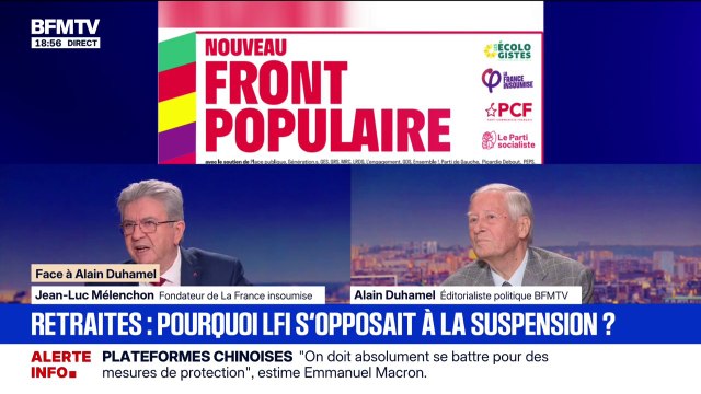 Pour Jean-Luc Mélenchon, fondateur de LFI, les socialistes sur la terre entière sont engagés dans un système de grande coalition