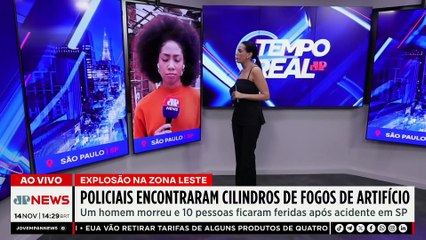 Explosão na Zona Leste: Policiais encontram cilindros de fogos de artifício em fábrica clandestina