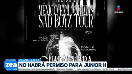 Junior H no se presentará en Guadalajara