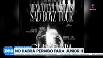 Junior H no se presentará en Guadalajara