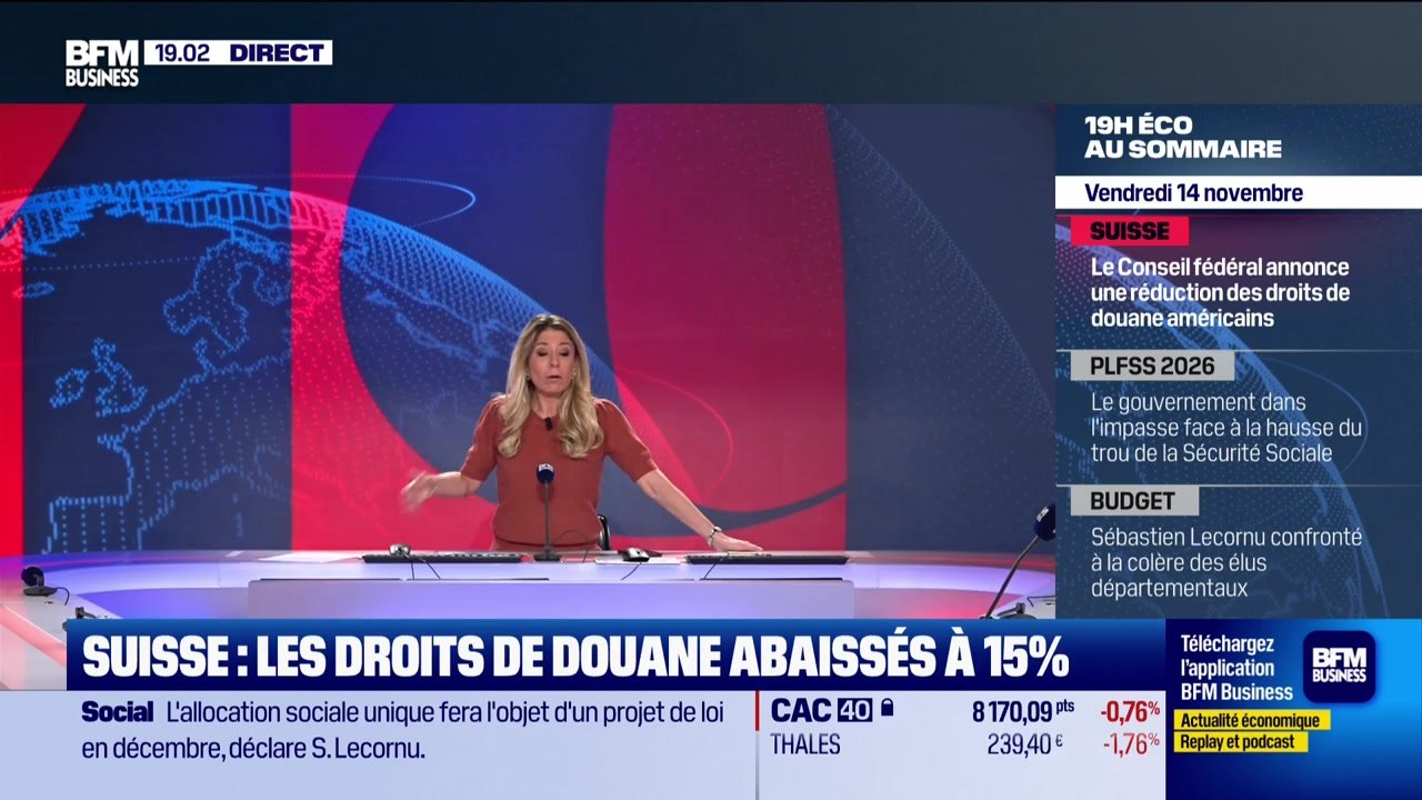 Le 19h Eco - Vendredi 14 novembre