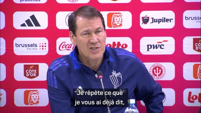 Belgique - Garcia : "Saisir cette occasion"