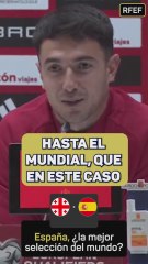 Zubimendi: "Para ser el mejor del mundo, hay que demostrarlo en el Mundial"