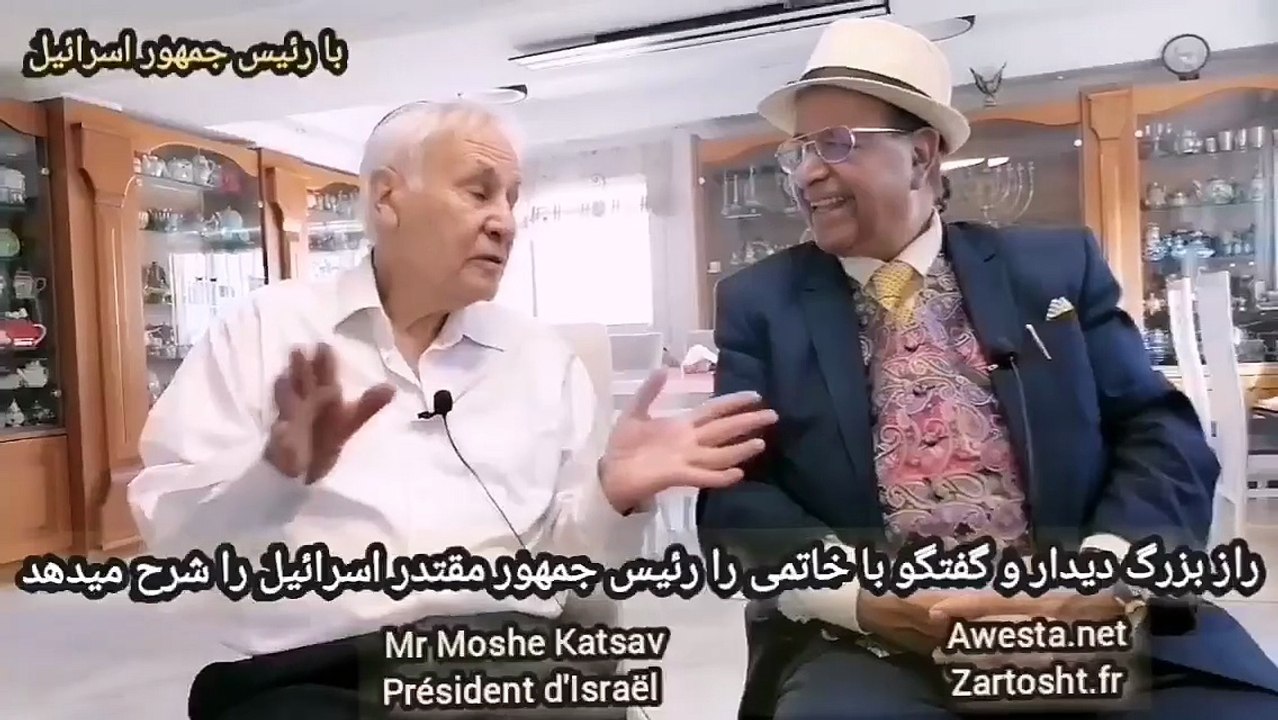 حقیقت دروغ بزرگی که خاتمی گفت را رئیس جمهور اسرائیل صادقانه به سیاوش اوستا به پارسی میگوید
