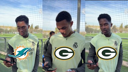 ¿Cuanto saben los jugadores del Real Madrid sobre la NFL?