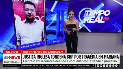 Tragédia em Mariana: Justiça inglesa condena BHP por rompimento da barragem