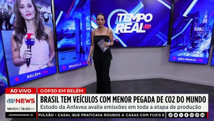 COP30: Brasil tem veículos com menor pegada de CO2 do mundo