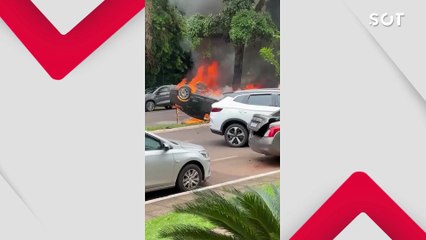 Médico oftalmologista morre carbonizado em grave acidente no norte do Paraná