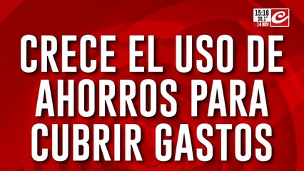 Crece el uso de ahorros para cubrir gastos: del pedir fiado al uso de la tarjeta