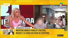 ¿La China Suárez le robó una cartera a Wanda Nara?