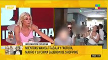 ¿La China Suárez le robó una cartera a Wanda Nara?