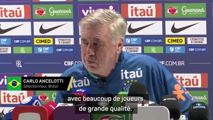 Brésil - Ancelotti : "Ce Sénégal peut être une des surprises de la Coupe du monde"