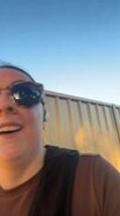 Woman Tries to Run as Magpie Aggressively Chases Her