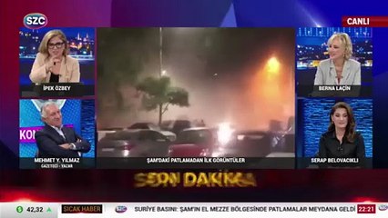 Suriye'de art arda üç patlama meydana geldi