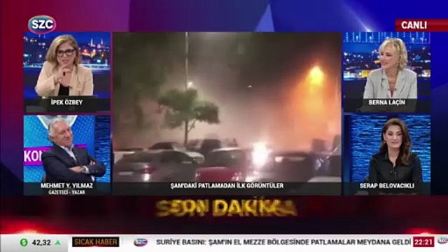 Suriye'de art arda üç patlama meydana geldi