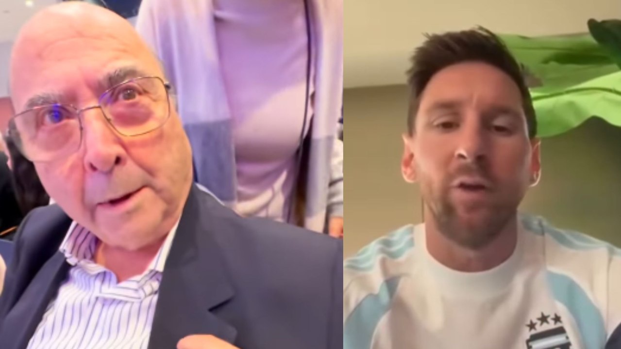 Arigeli consigue un saludo de Messi a su abuelo cuando cumple 75 años como socio