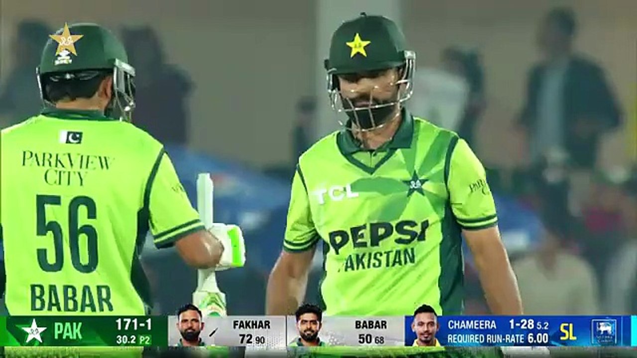 PAK vs SL ODS 2025 (2nd inning)