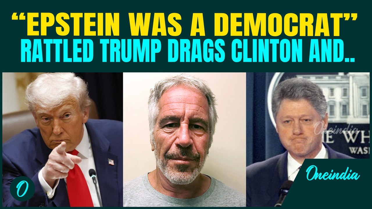 Trump Calls Epstein Emails a ‘Democrat OP’ | Demands Federal Inquiry Into Epstein-Democrat Links