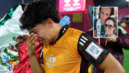 Luis Gamboa responde entre lágrimas a las amenazas de Mamá de Lucca Vuoso en el Mundial Sub-17 de Qatar