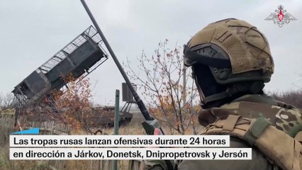 Las tropas rusas lanzan ofensivas durante 24 horas en Ucrania