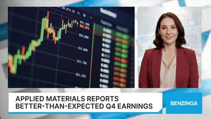 Applied Materials Reports Better-Than-Expected Q4 Earnings