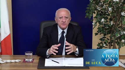 De Luca -Alcune considerazioni sulla situazione internazionale e sul clima che si respira nel nostro Paese (14.11.25)
