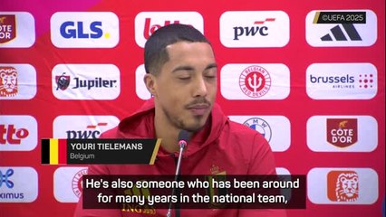 De Bruyne's absence will be tough for Belgium - Tielemans