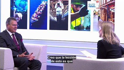 Exclusiva: "Todo se puede convertir en un arma", advierte Šefčovič tras la crisis de los chips