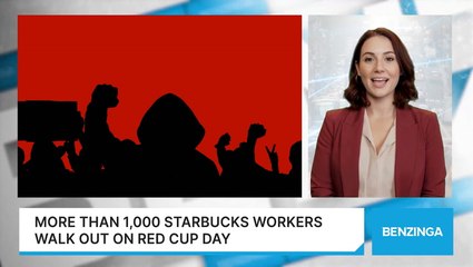 More Than 1,000 Starbucks Workers Walk Out On Red Cup Day
