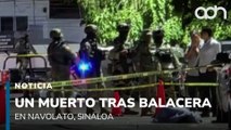 Balaceras dejan un muerto en Navolato, Sinaloa